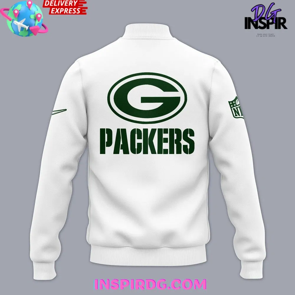 -Head Coach Matt LaFleur Green Bay Packers 2024 Baseball Jacket