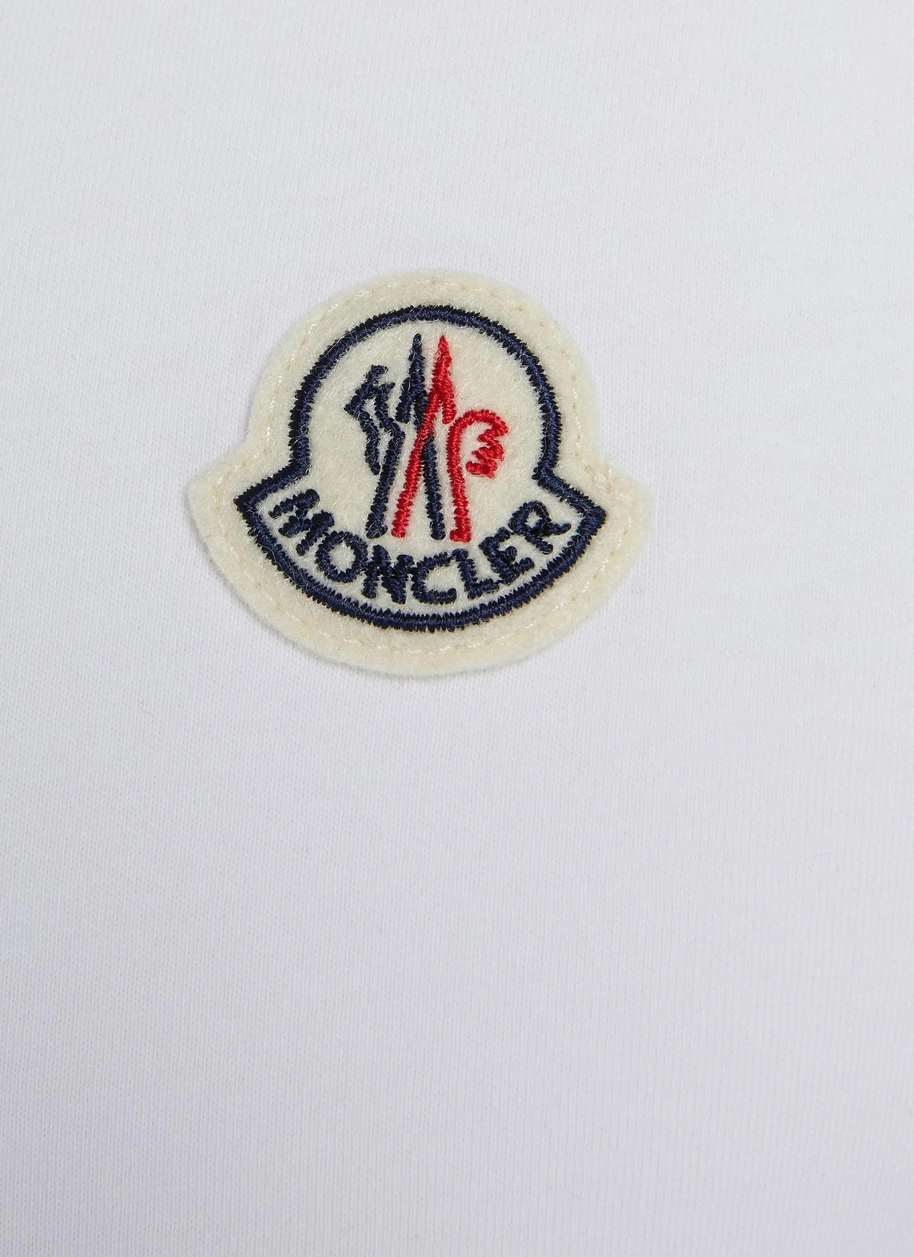 -----------MONCLER  ---- ------------ ----Three Pack Patch Logo Cotton Tee --