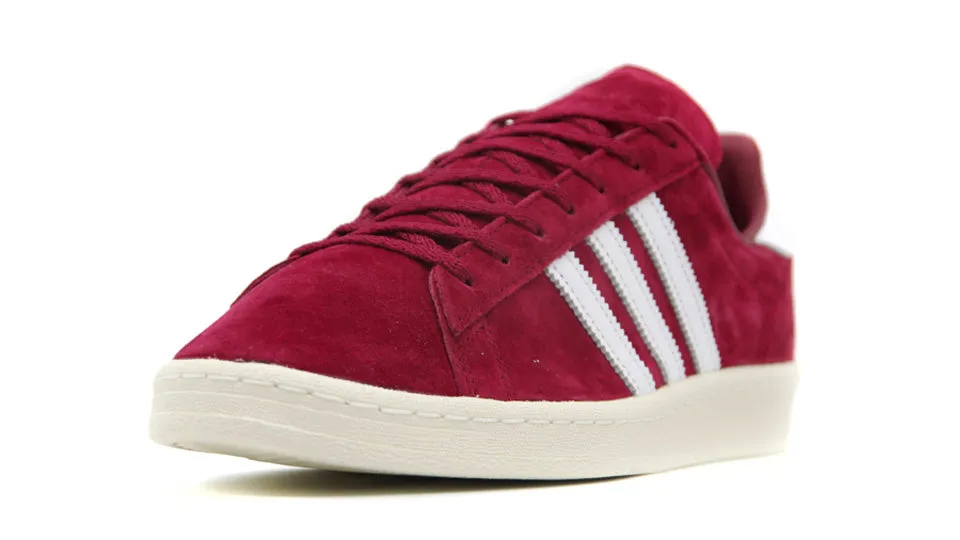 adidas CAMPUS 80S COLLEGIATE BURGUNDY/CLOUD WHITE/OFF WHITE