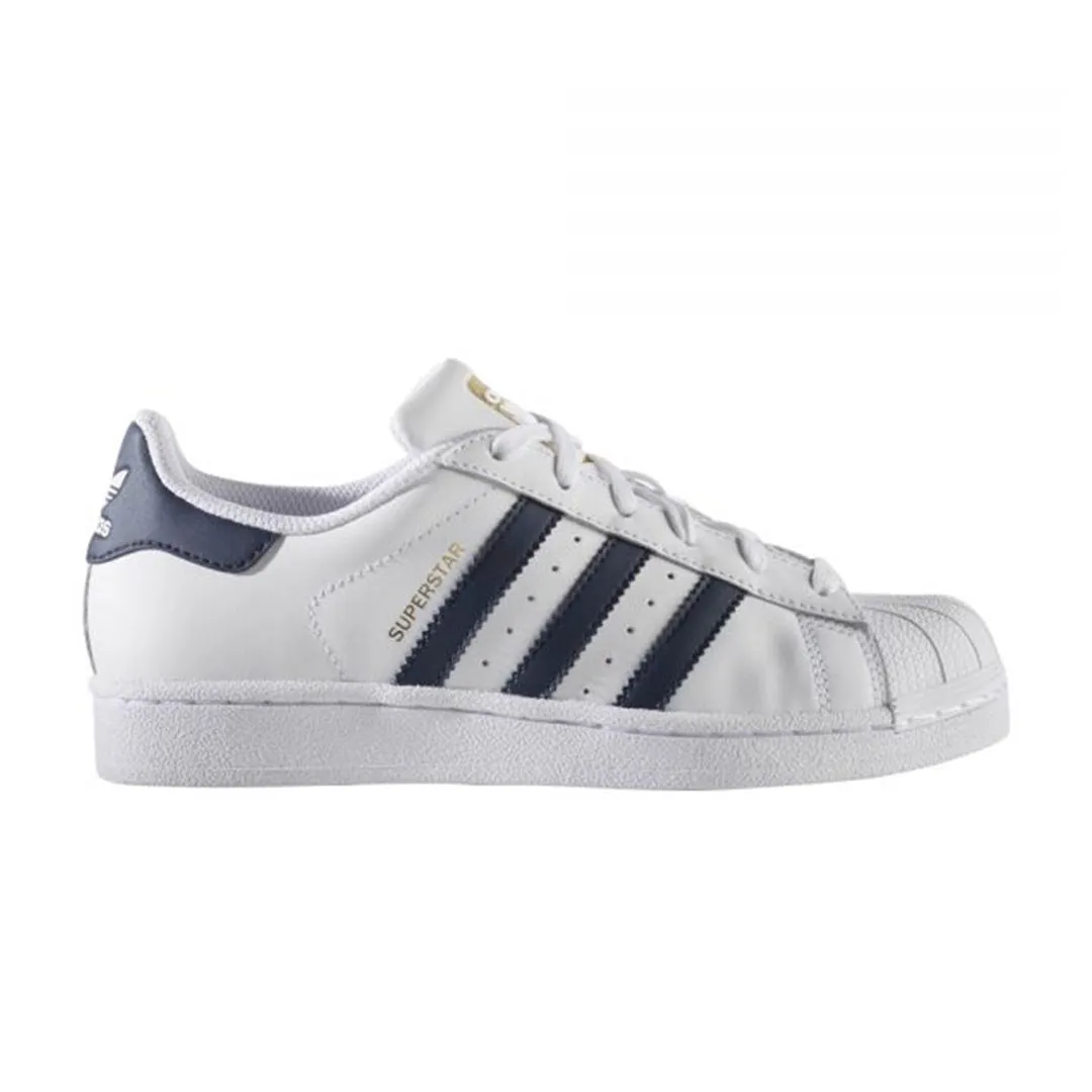 Adidas Original SUPERSTAR FOUNDATION Junior’s - FTWWHT/CONAVY/GOLDMT/FTWBLA/BLNACO/ORMETA