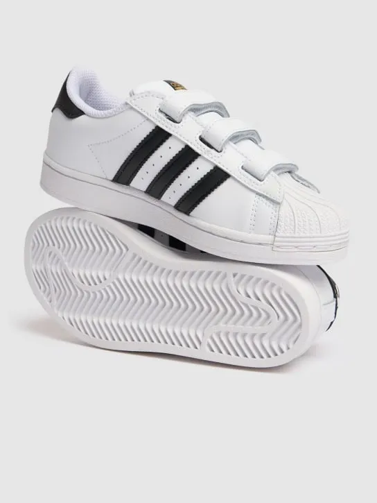 adidas Originals   Superstar strap sneakers 