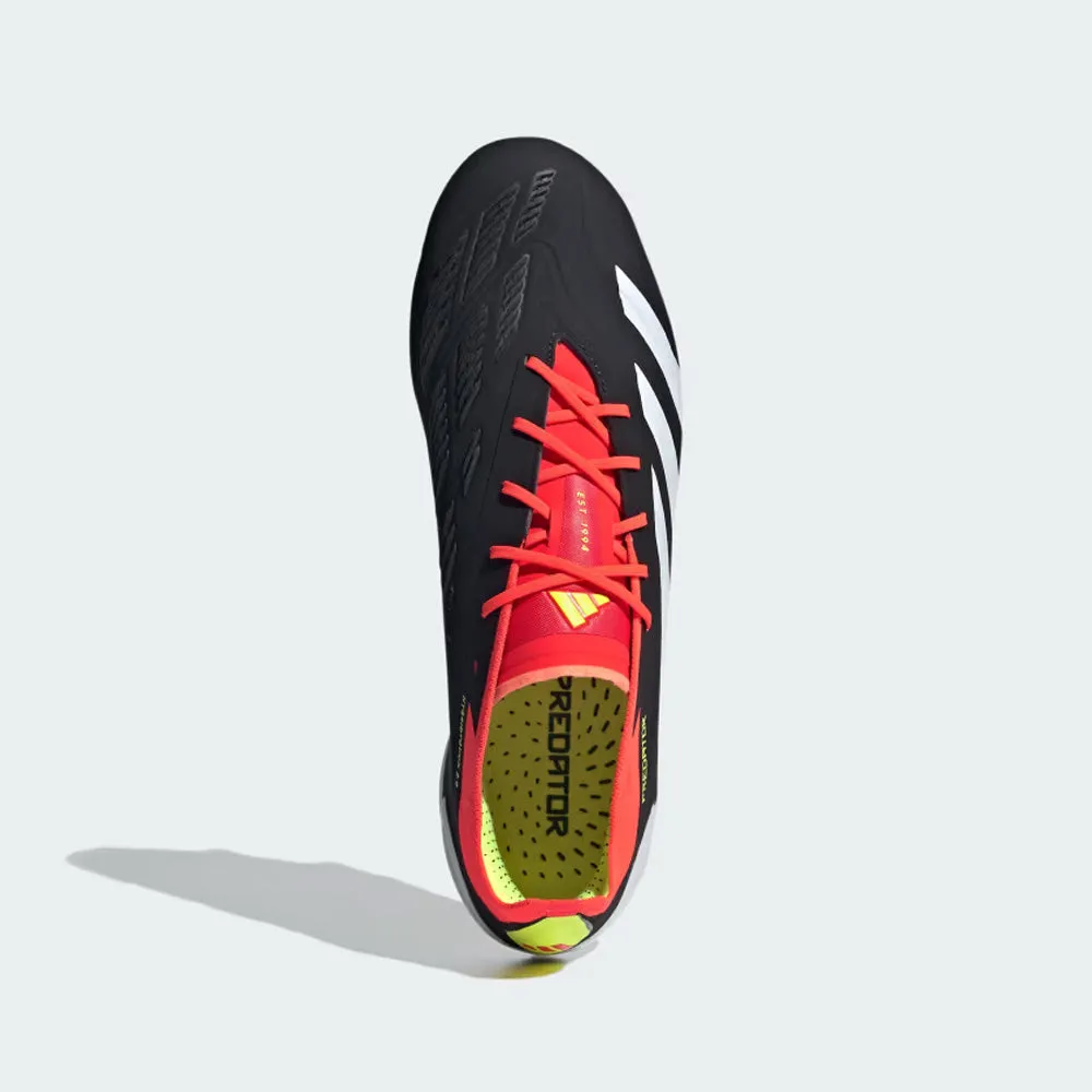 Adidas Predator Elite SG Football Boots (Black/White/Solar Red)