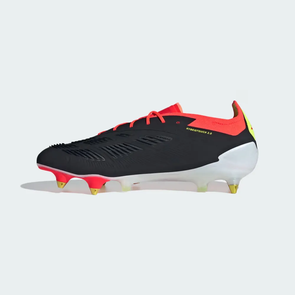 Adidas Predator Elite SG Football Boots (Black/White/Solar Red)