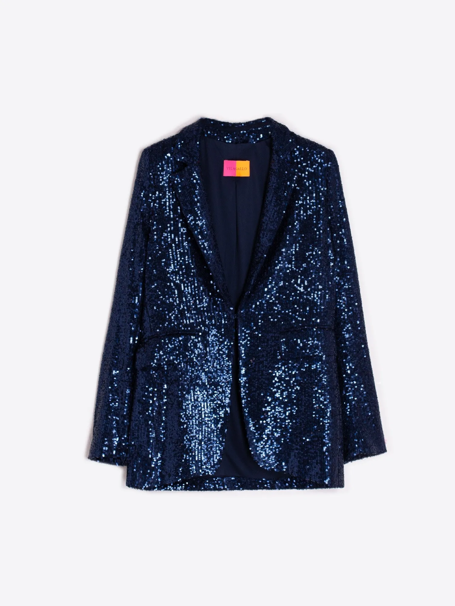 Andrea Sequin Jacket - Navy