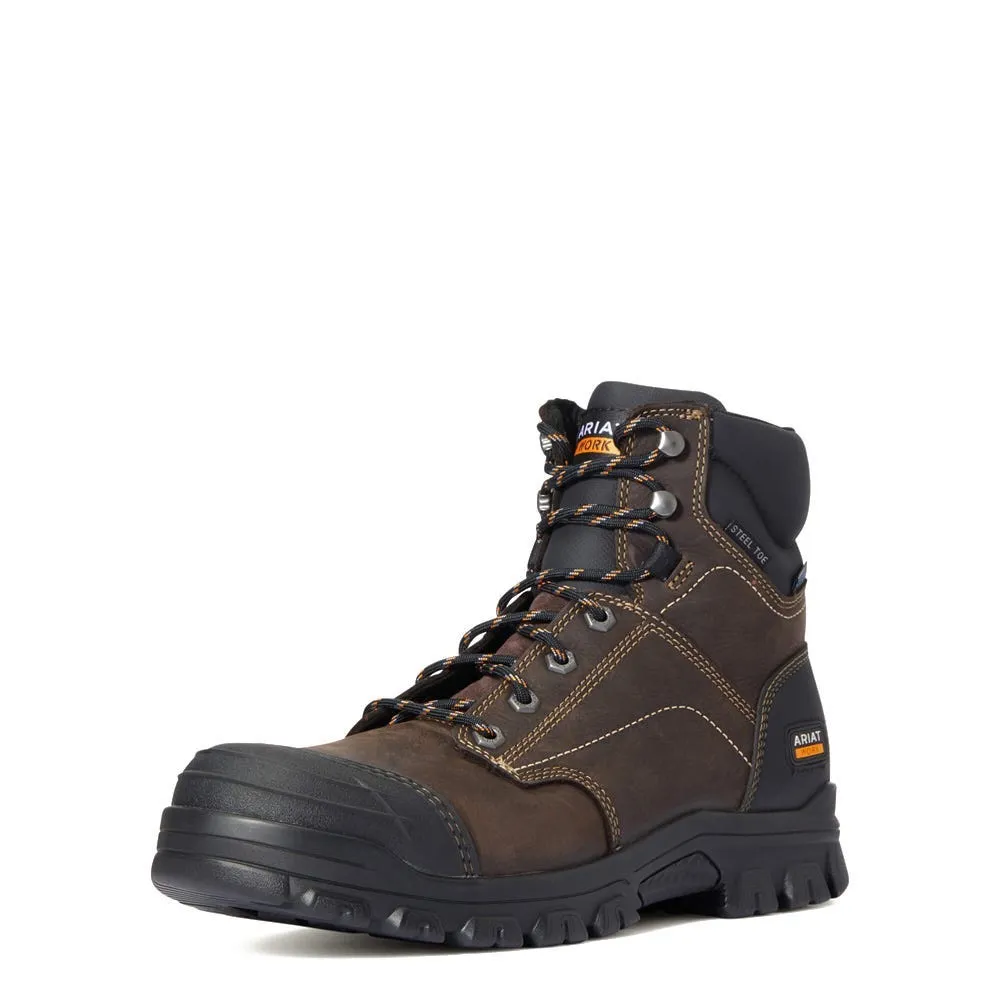 Ariat Treadfast 6" Waterproof Steel Toe Work Boot