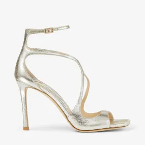 Azia 95 Champagne Glitter Leather Sandals