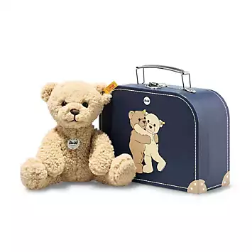 Ben Teddy Bear In Suitcase 21 cm by Steiff | Look Again