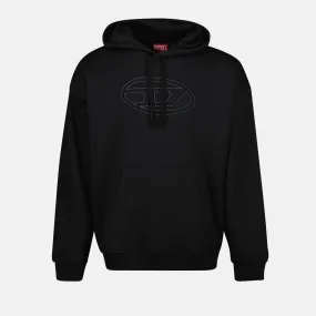 Black S-Ummer-Bigoval Hoodie