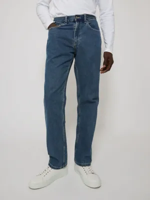 Blue & Black Straight Fit Jeans 2 Pack | Men | George at ASDA