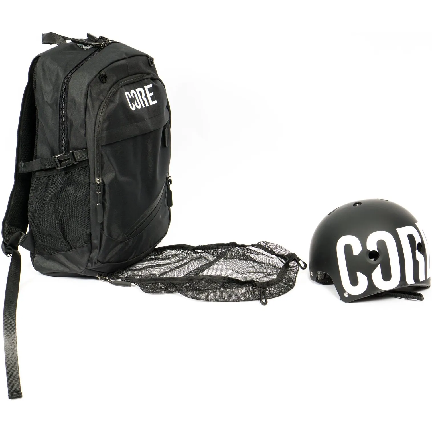 [Box Damage] CORE Helmet Backpack - Black 25L