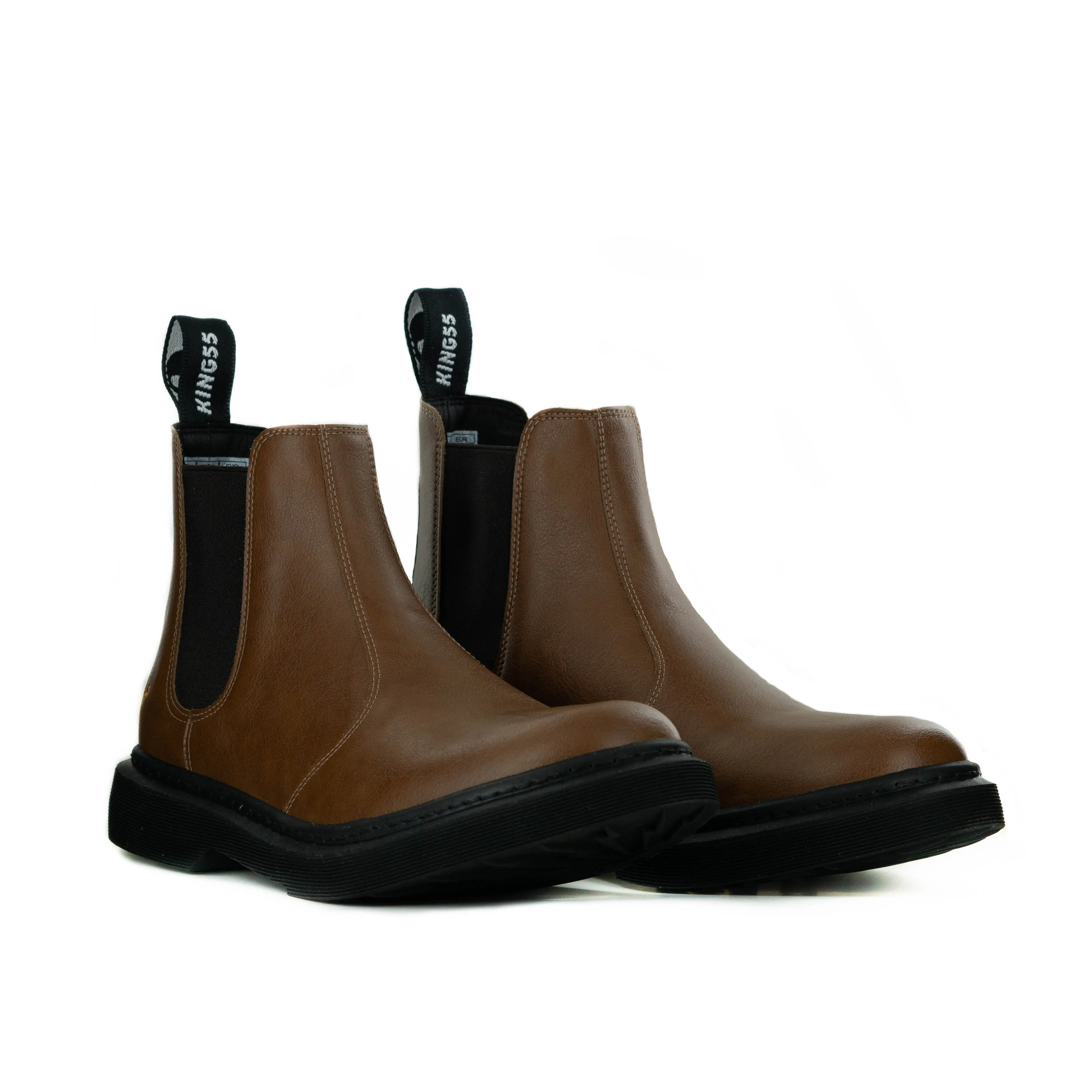 Brick Lane Chelsea Boot in Cognac from King55