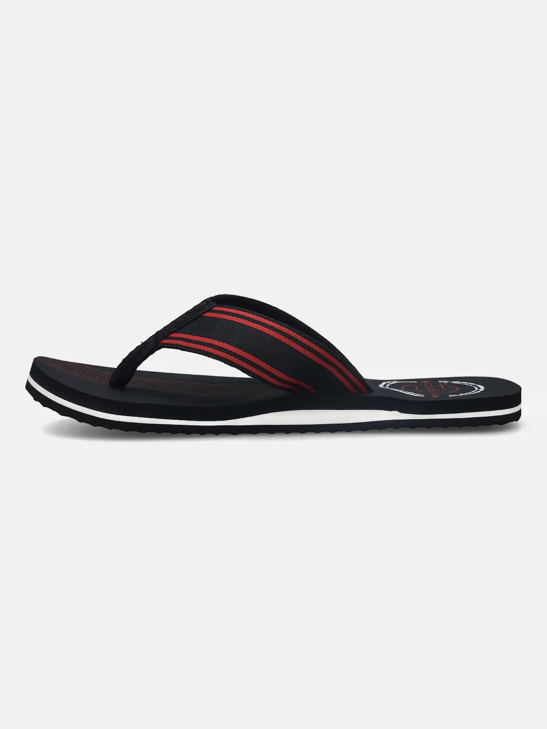 bugatti Black Thong Sandals