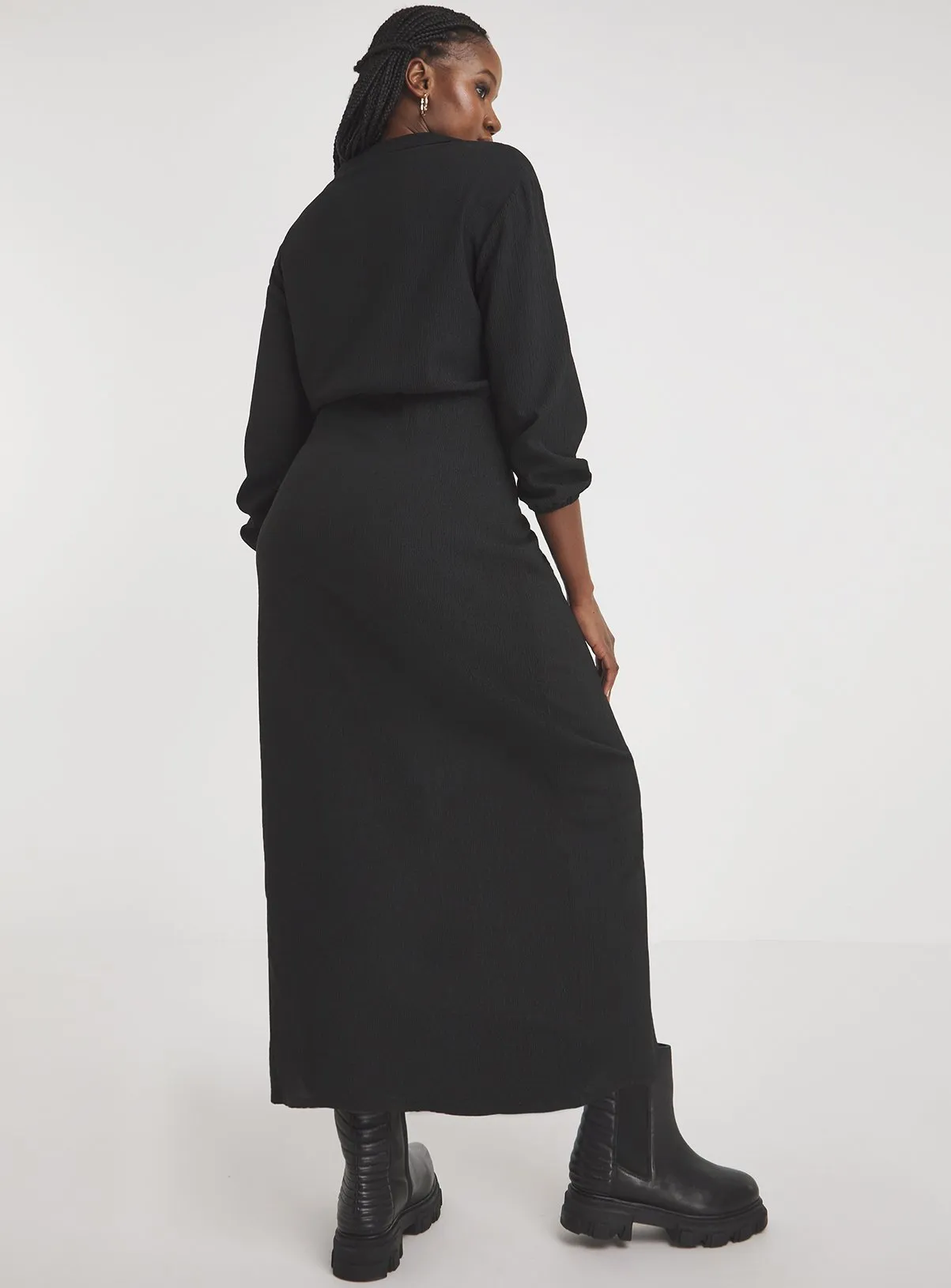 Buy SIMPLY BE Treebark Wrap Midi Dress 26 | Dresses | Tu