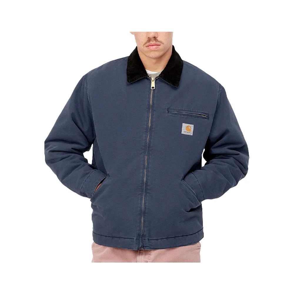 Carhartt Wip OG Detroit Jacket Enzian / Black (Aged Canvas) I027358-68