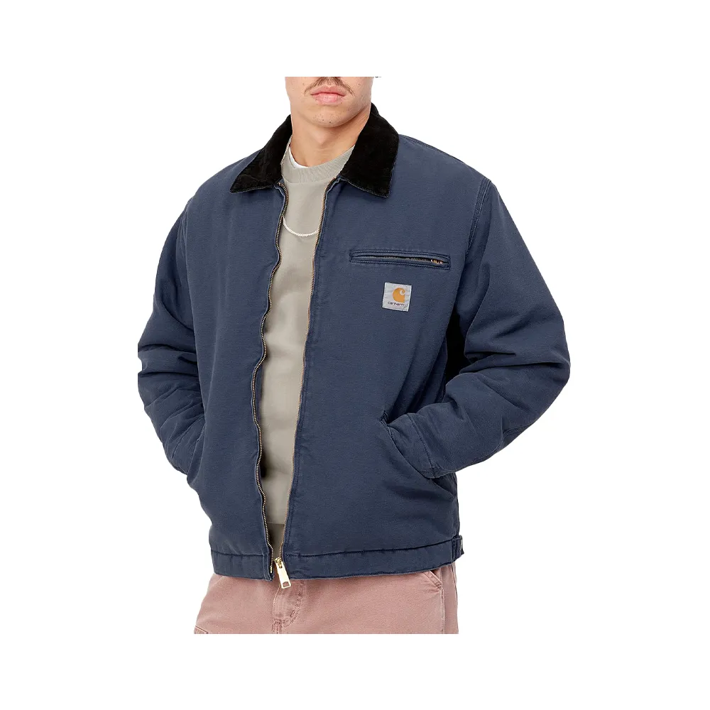 Carhartt Wip OG Detroit Jacket Enzian / Black (Aged Canvas) I027358-68