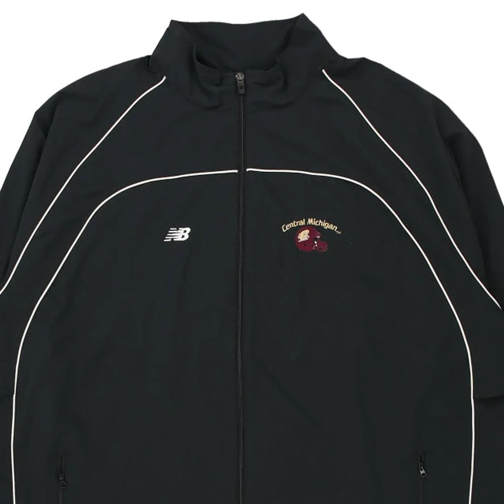 Central Michigan New Balance College Jacket - XL Black Polyester Blend