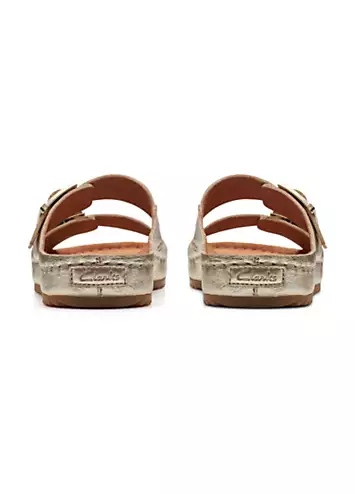 Champagne Lea Brookleigh Sun Sandals by Clarks | Look Again