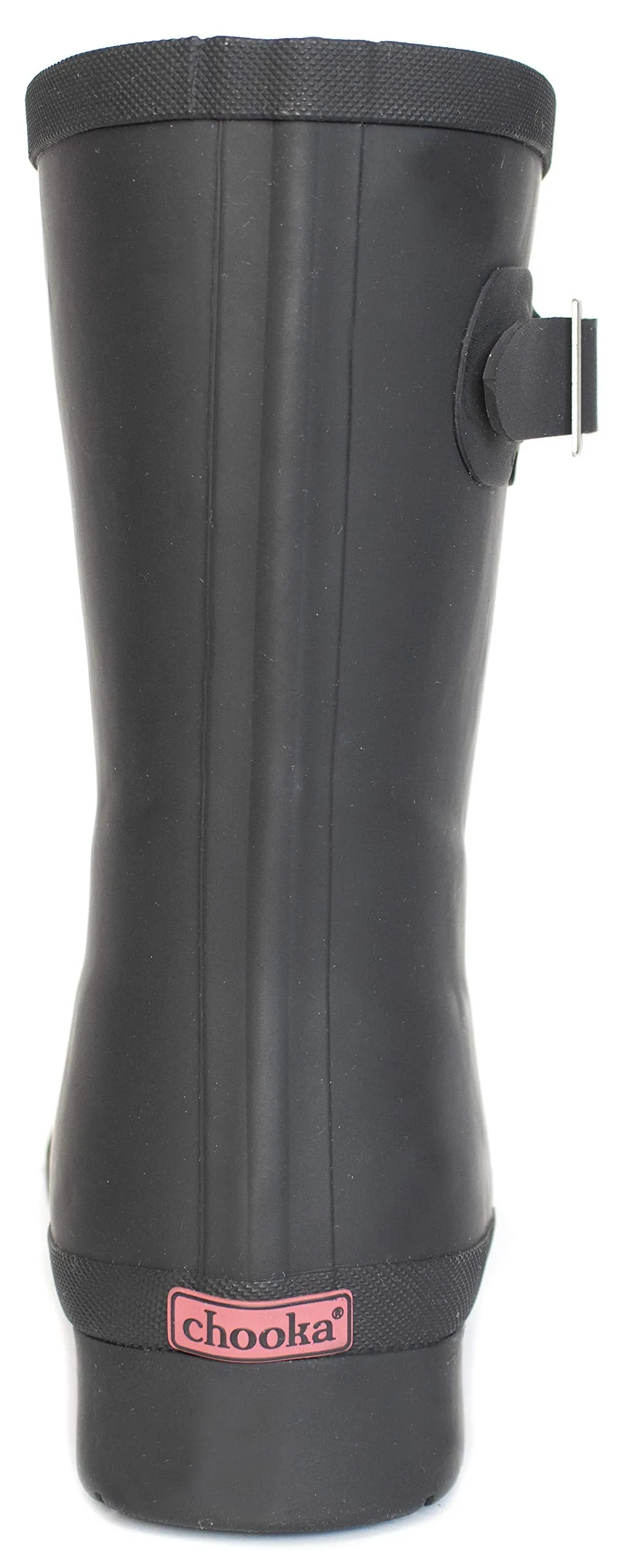 Chooka Women's Waterproof Solid Mid-Height Rain Boot