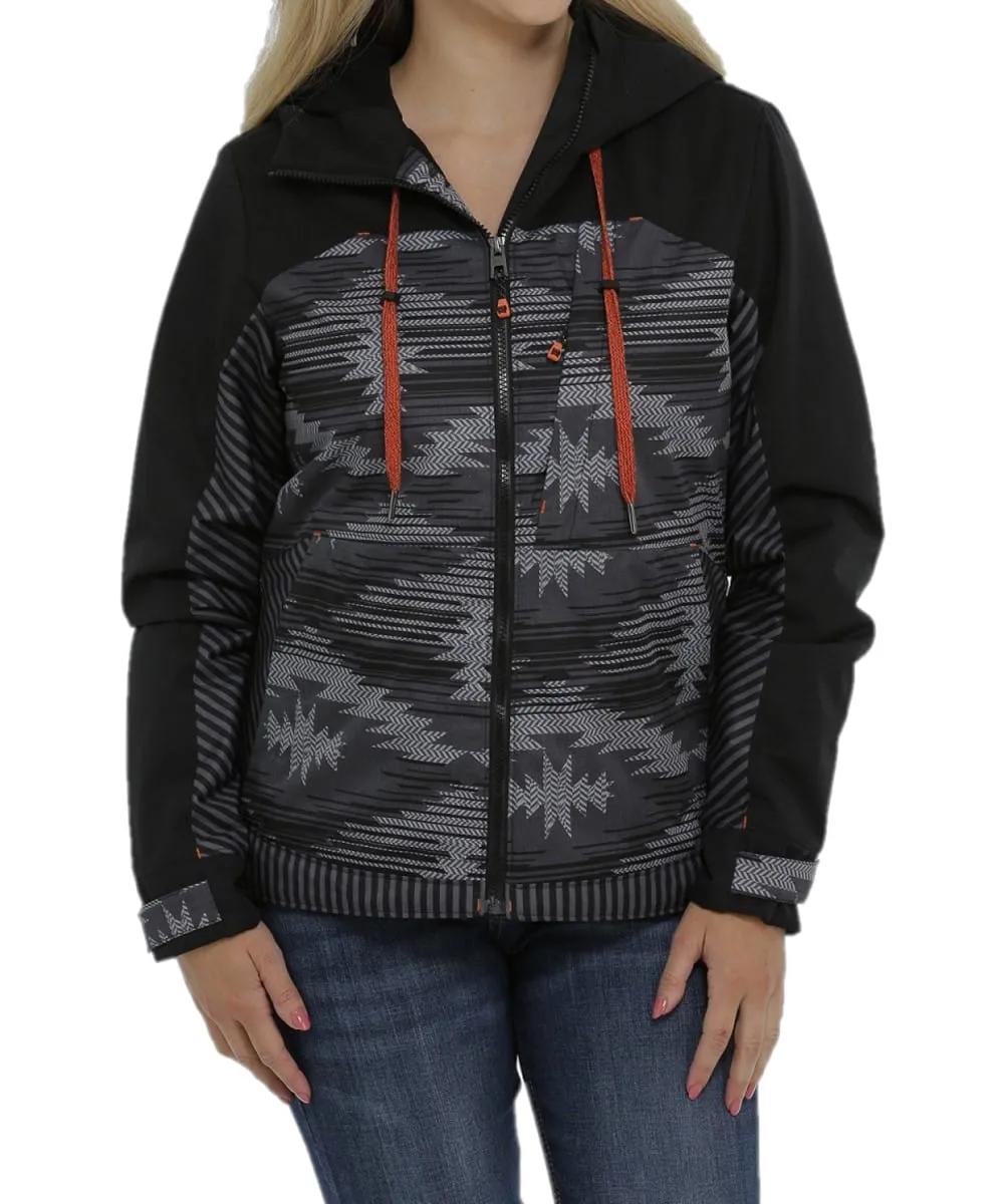 Cinch Women's Black Aztec Ski Jacket