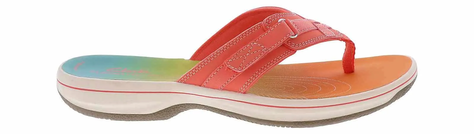 Clarks Breeze Sea Ombre Women's Thong Sandal