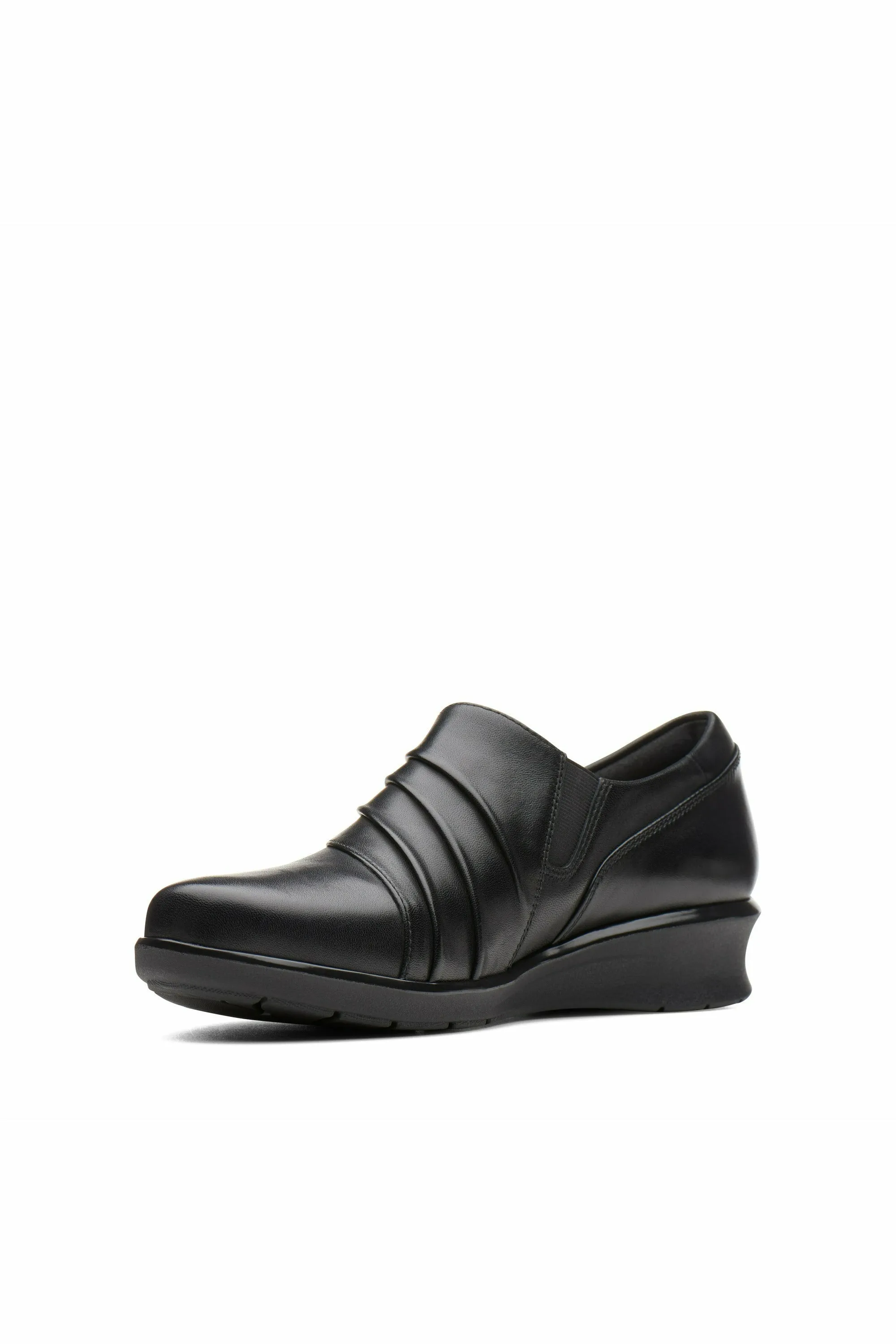 Clarks Hope Roxanne black leather