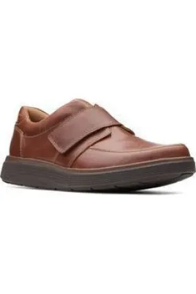 Clarks Un Abode Strap dark tan Extra Wide