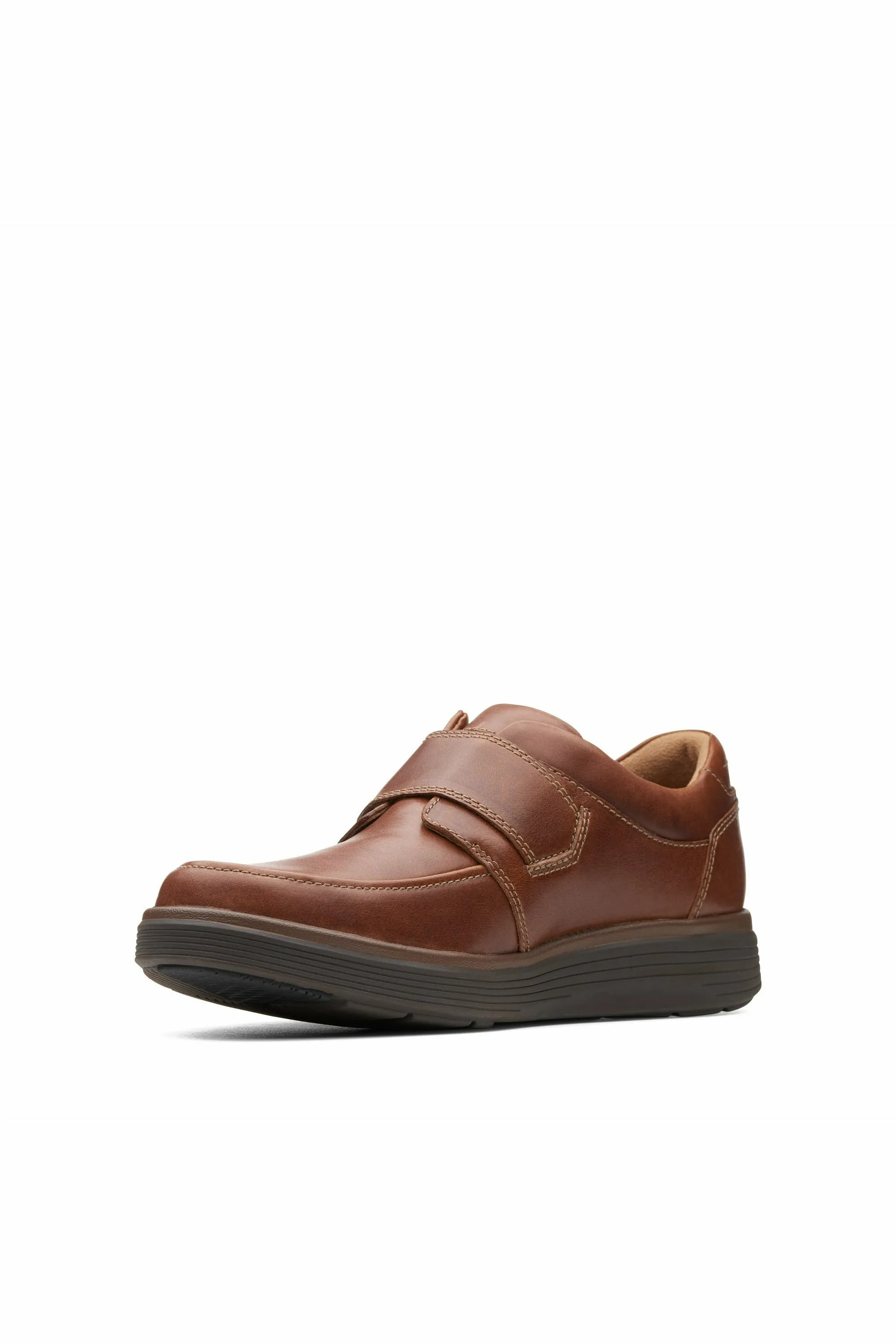 Clarks Un Abode Strap dark tan Extra Wide