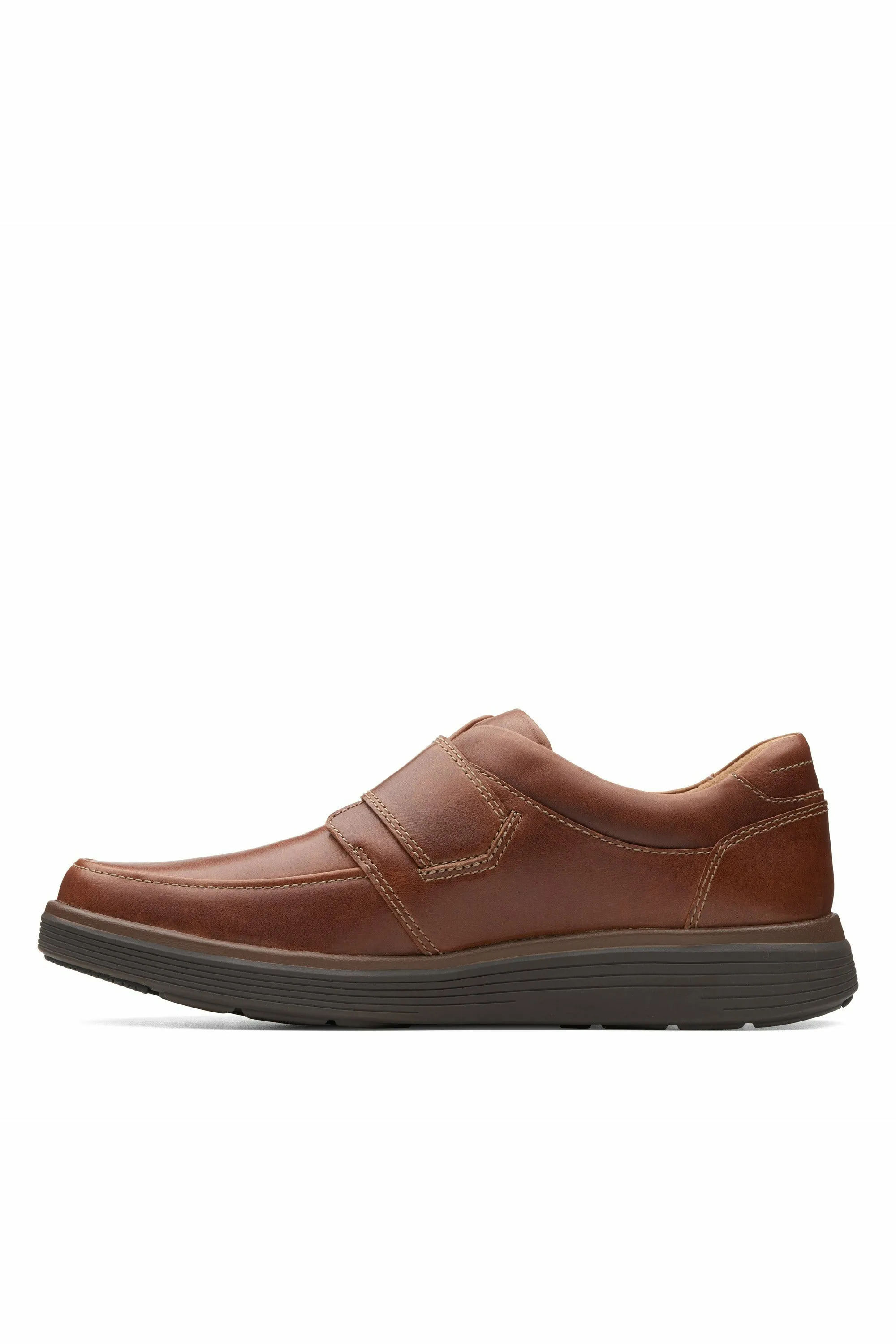 Clarks Un Abode Strap dark tan Extra Wide