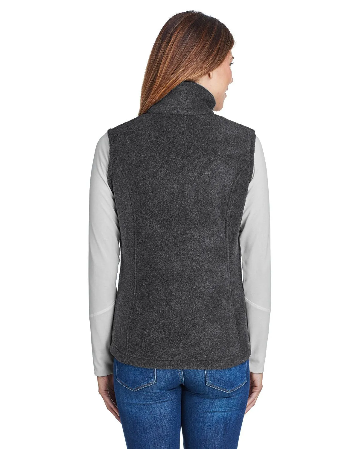 Columbia Ladies Benton Springs Vest C1023 Charcoal Hthr