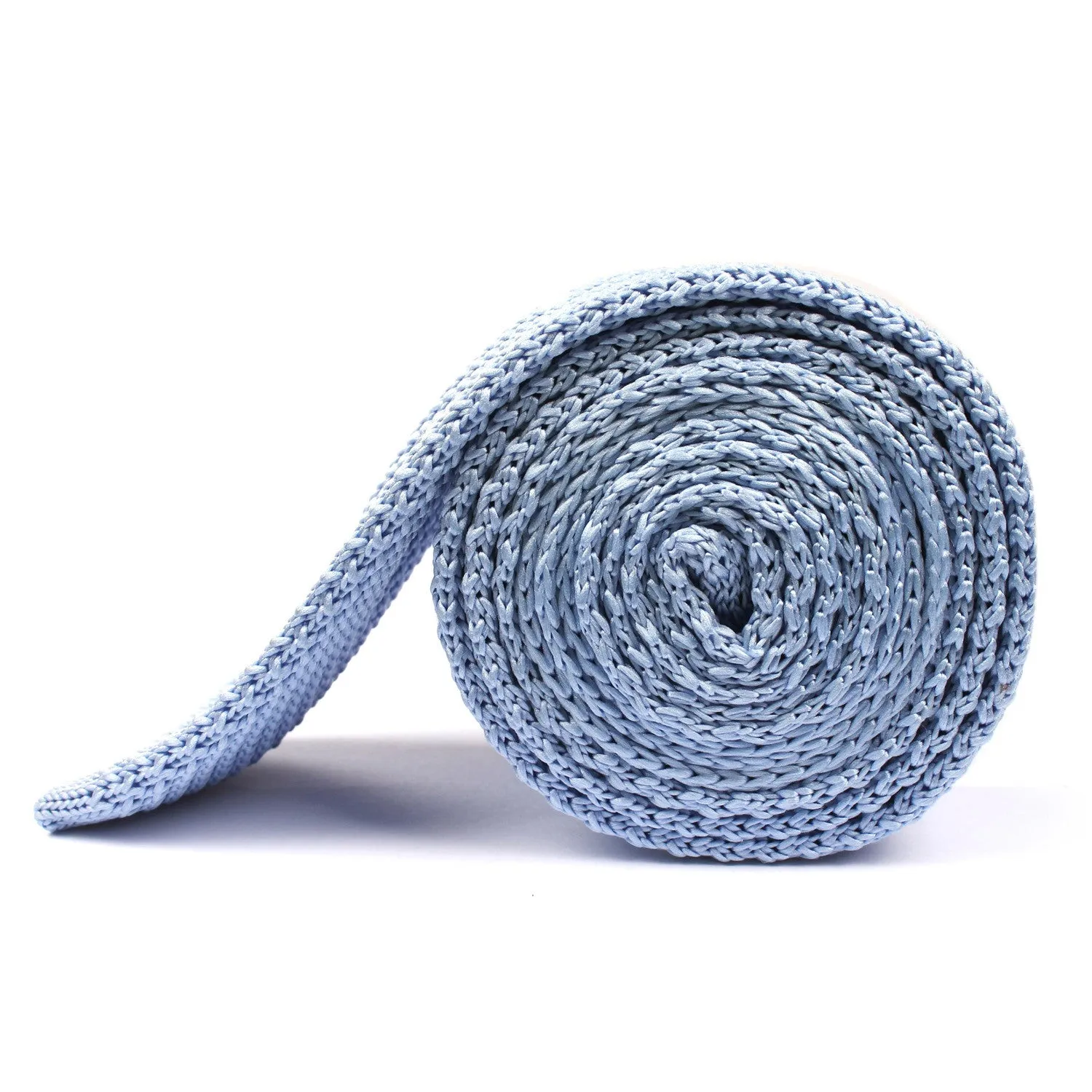 Columbia Light Blue Knitted Tie