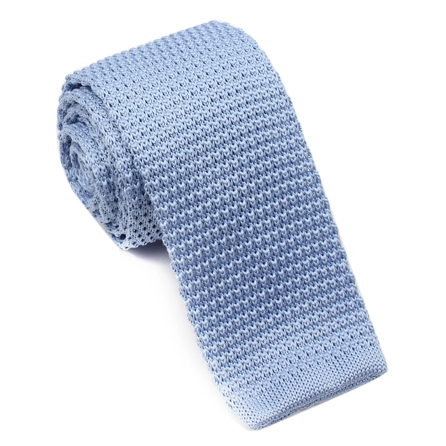 Columbia Light Blue Knitted Tie