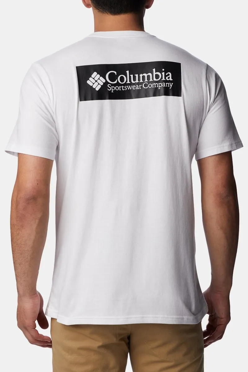 Columbia North Cascades Short Sleeve T-Shirt (White)