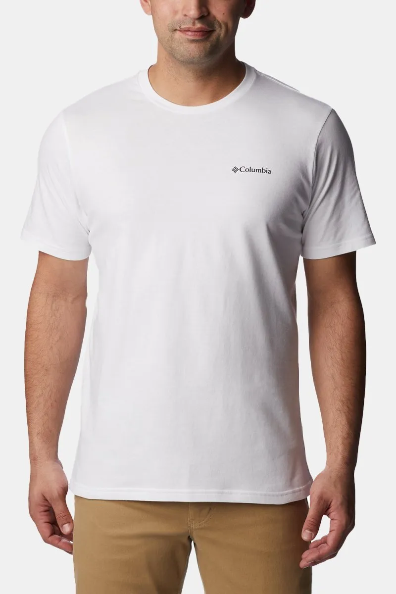 Columbia North Cascades Short Sleeve T-Shirt (White)