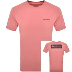 Columbia North Cascades T Shirt Pink