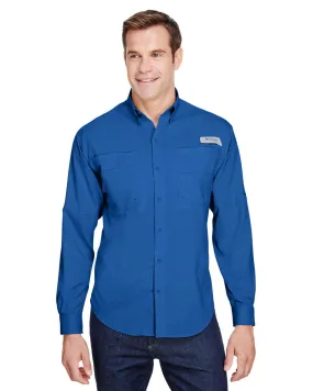 Columbia Tamiami Ii Long Sleeve Shirt 7253 Vivid Blue