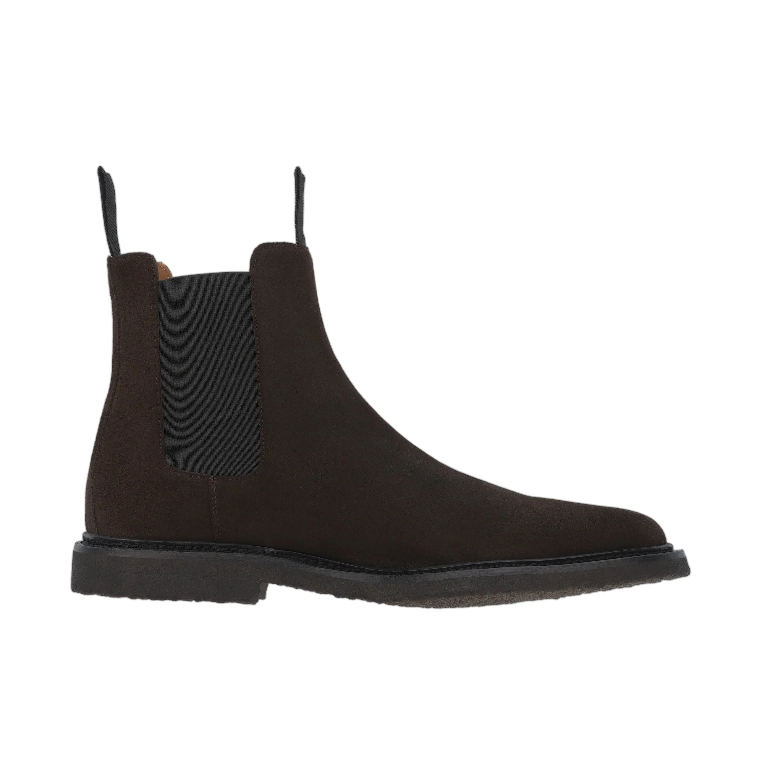  Common Projects Waxed Suede Leather Chelsea Boot in Brown