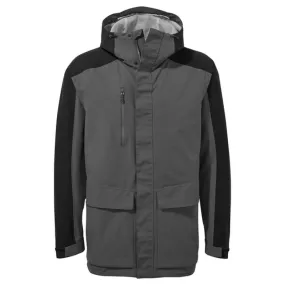 Craghoppers CEW001 Expert Kiwi Pro Stretch Sustainable Waterproof Jacket (Carbon Grey/Black)