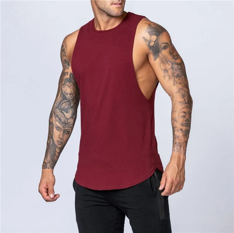 DD2 - +Mens Muscle Sleeveless Tank Top Shirt