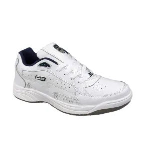 Dek Mens Orleans Fuller Fitting Trainers (White) - UTDF904