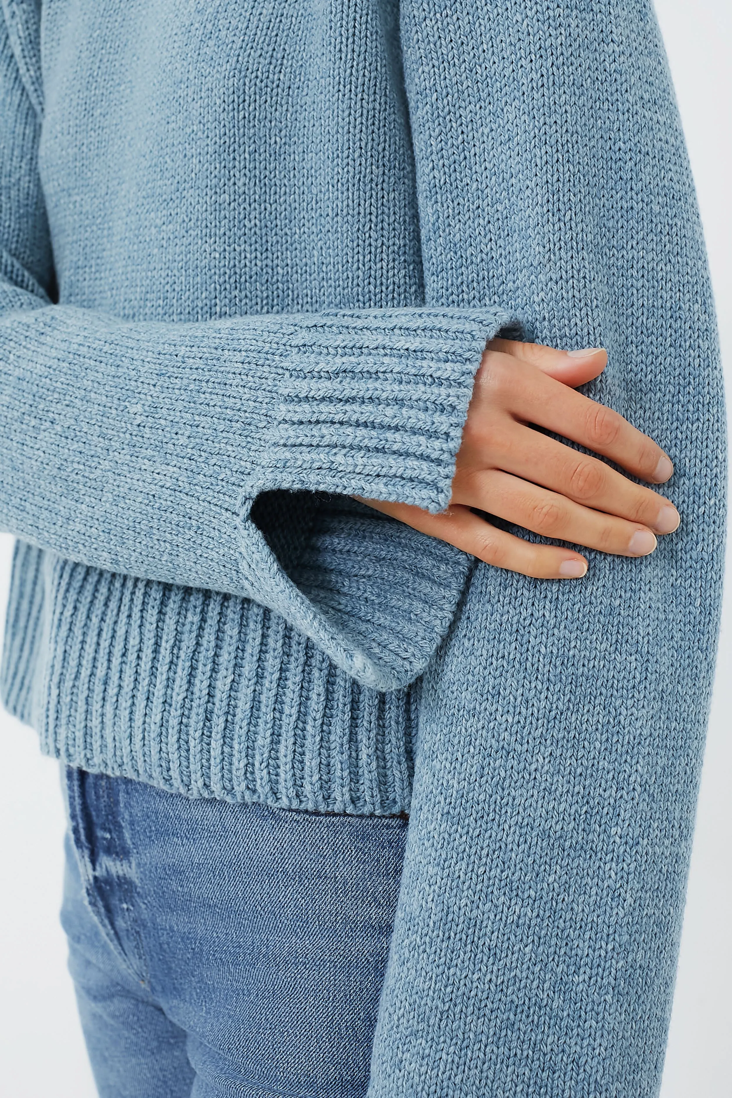 Denim Brolio Pullover