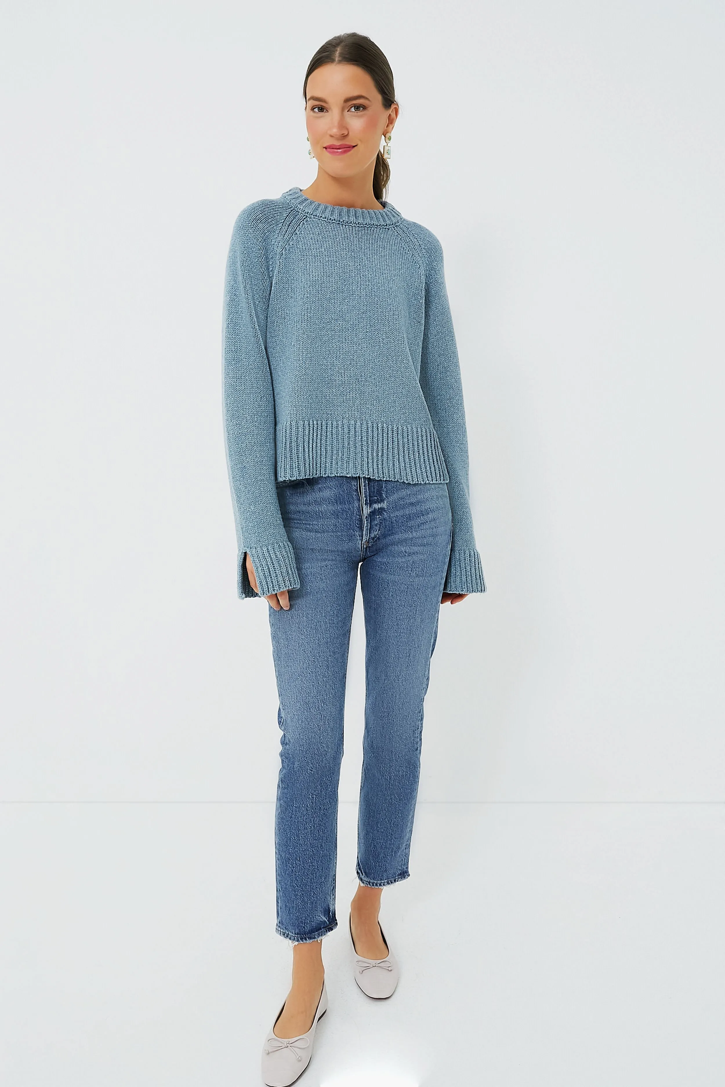 Denim Brolio Pullover