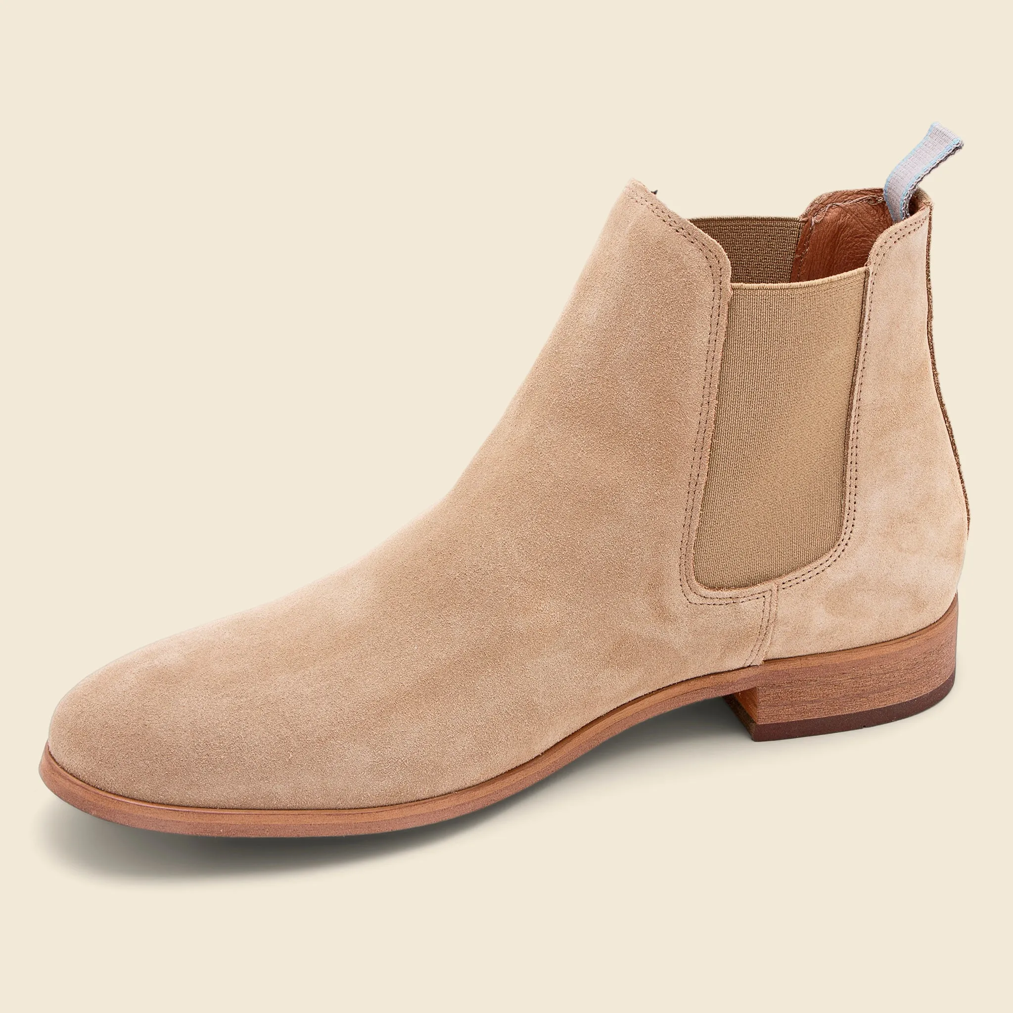 Dev Suede Chelsea Boot - Sand