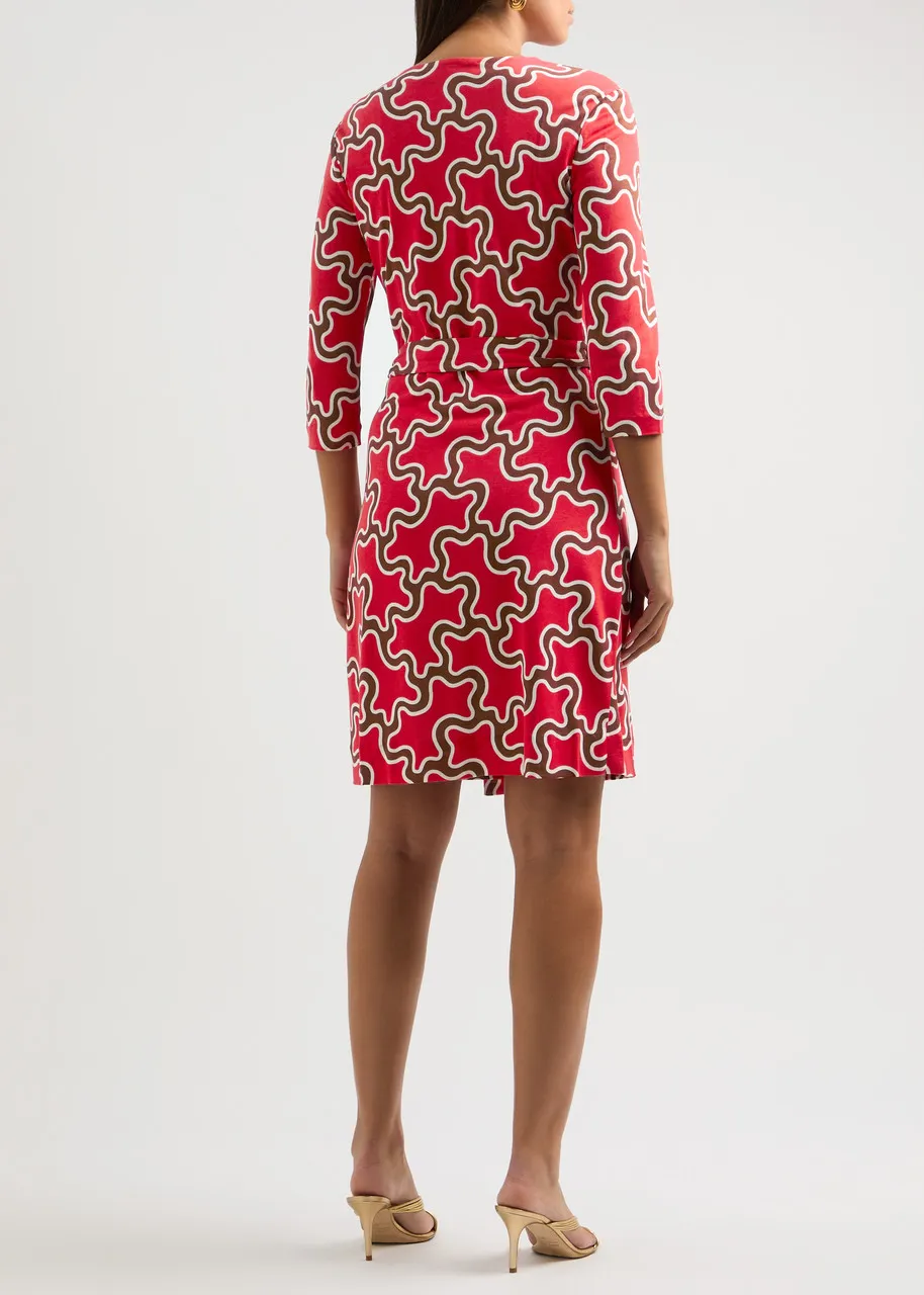 DIANE VON FURSTENBERG Julian silk-jersey wrap dress -                         -                     -                