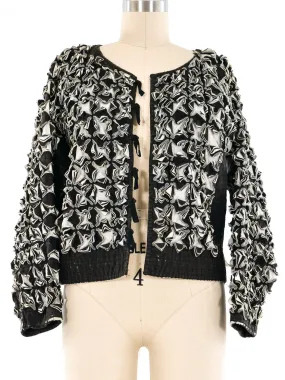 Dimensional Fringe Cropped Jacket