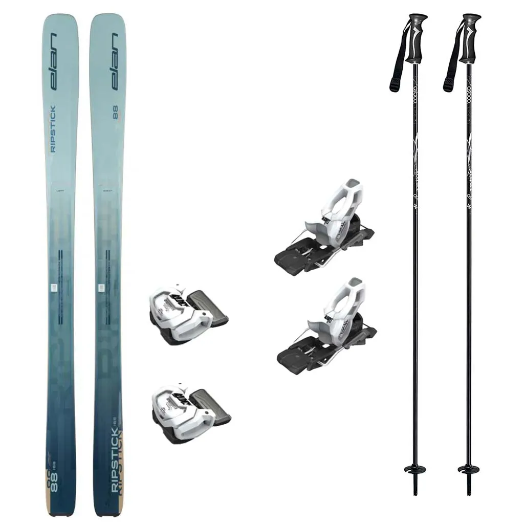 Elan Ripstick 88 Womens Skis 2025 with Tyrolia Attack 11 GW Ski Bindings Ski Package