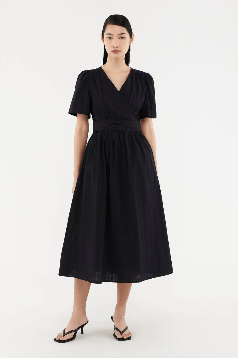 Esmae Front-wrap Dress