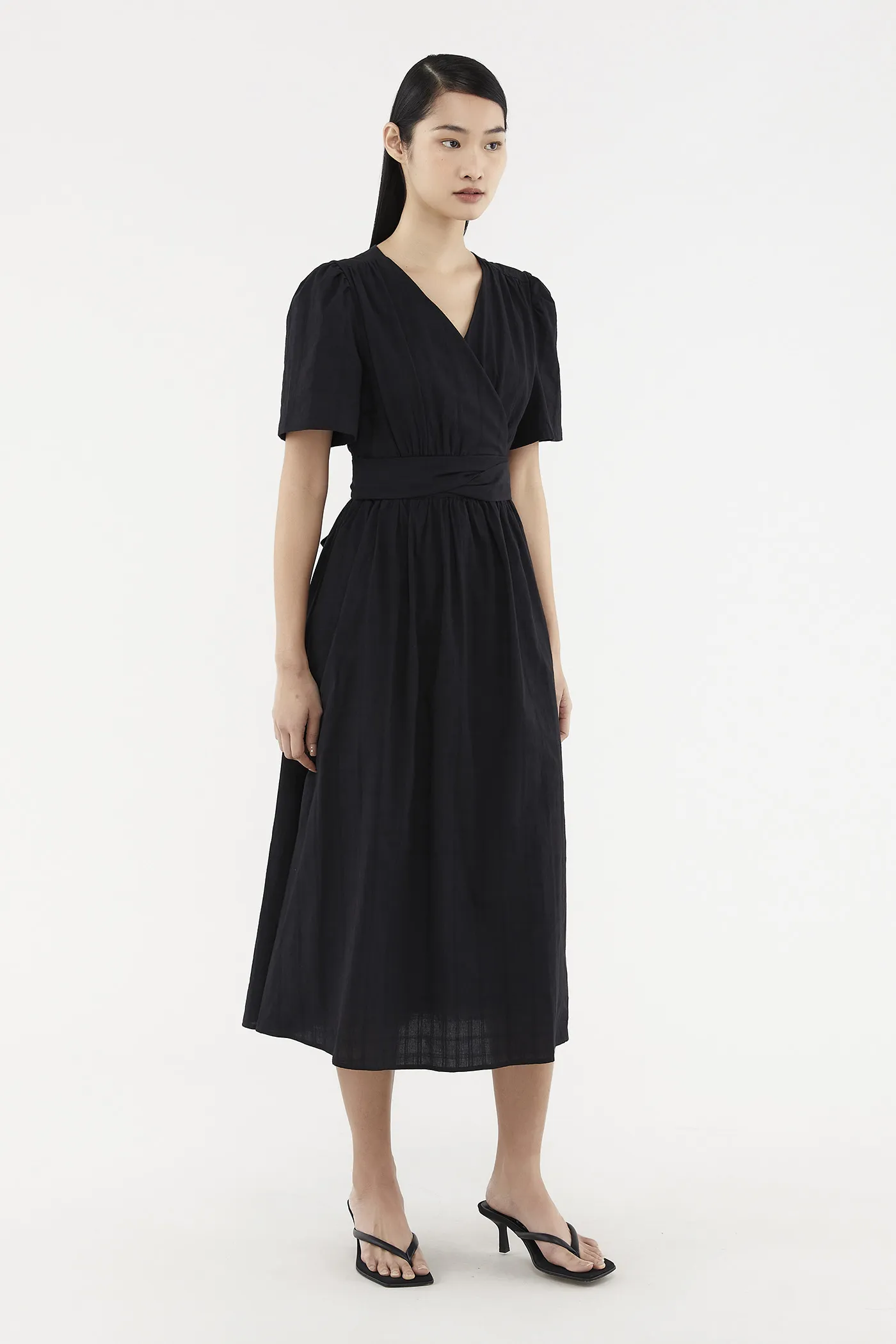 Esmae Front-wrap Dress