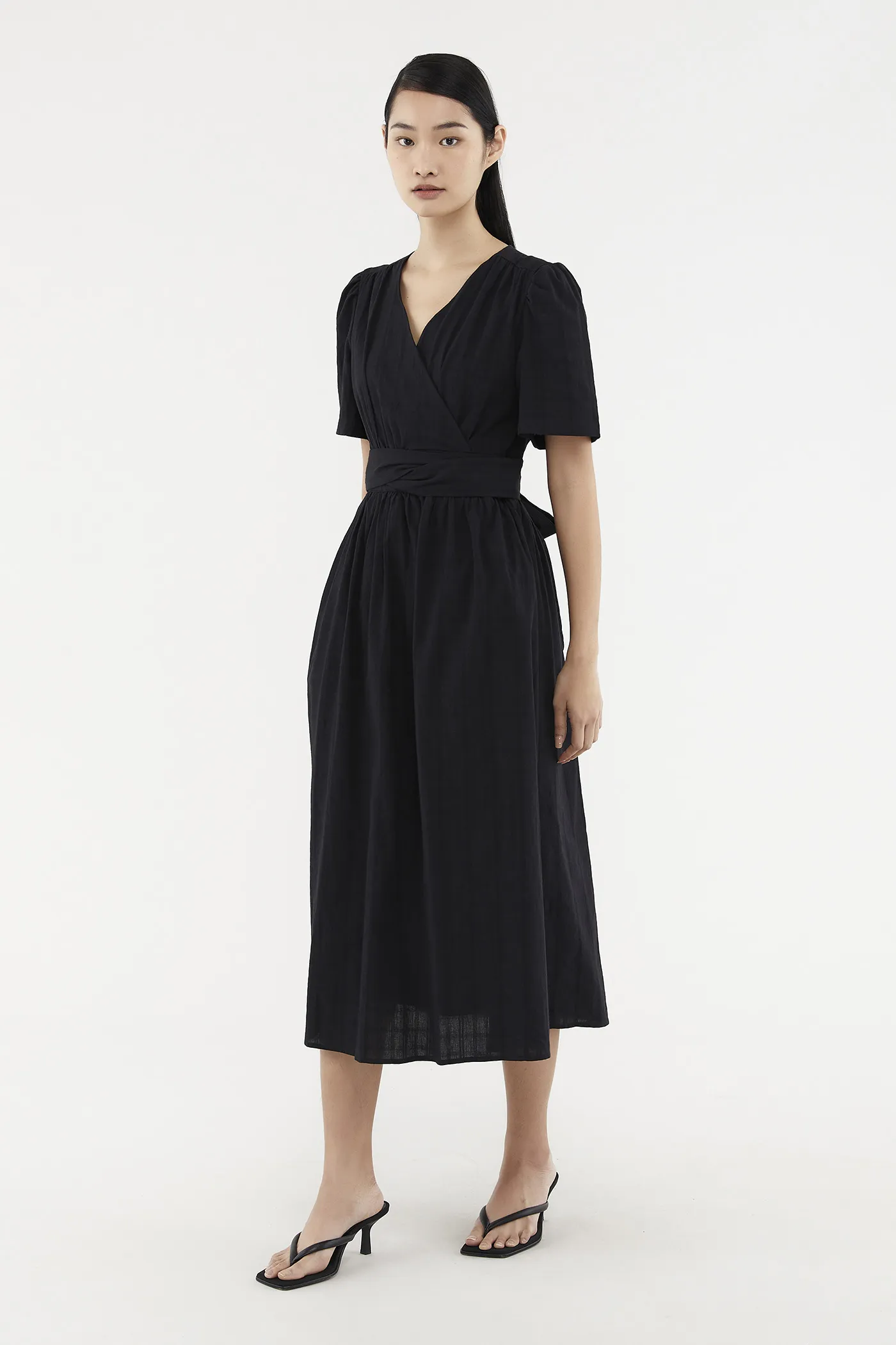 Esmae Front-wrap Dress