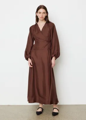 Esse Studios -  Classico Silk Wrap Dress - Dress