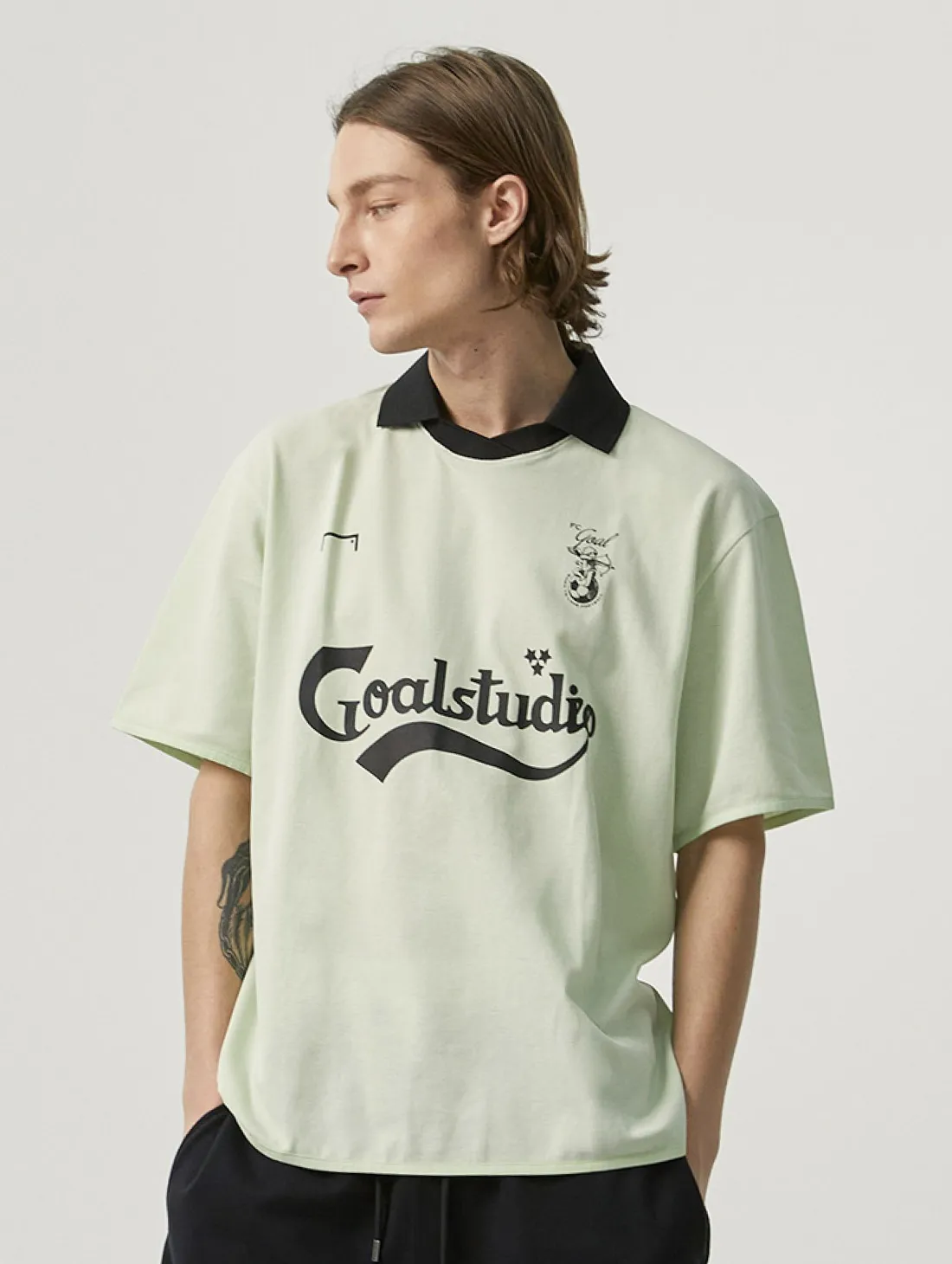 FC VINTAGE POLO SHIRT-MINT